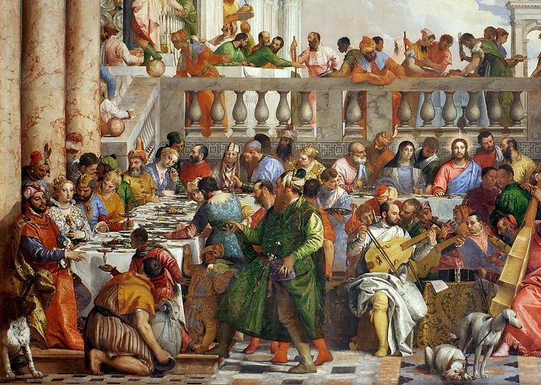Veronese, Wedding in Cana, detail.