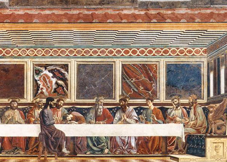 Andrea del Castagno, Ultima Cena, Sant'Apollonia, Firenze