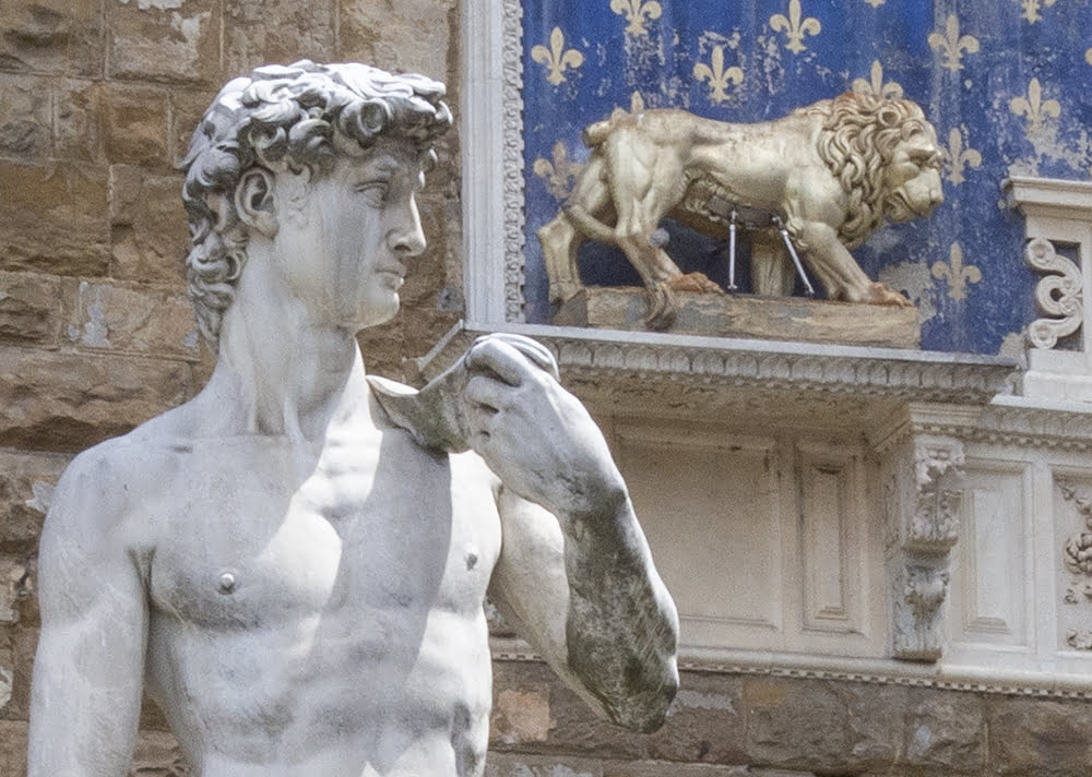 Michelangelo, David, copia